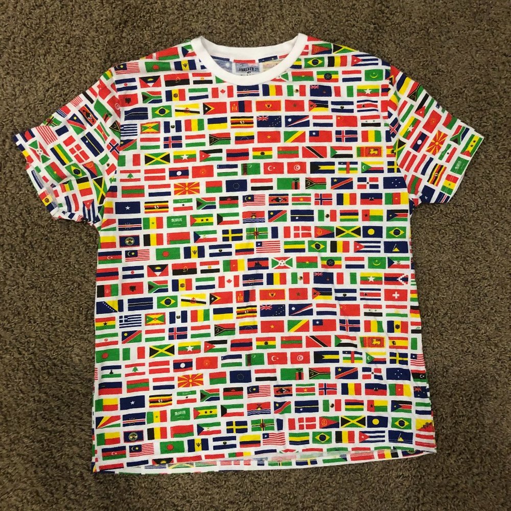International Flag Shirt Forever 21!!!